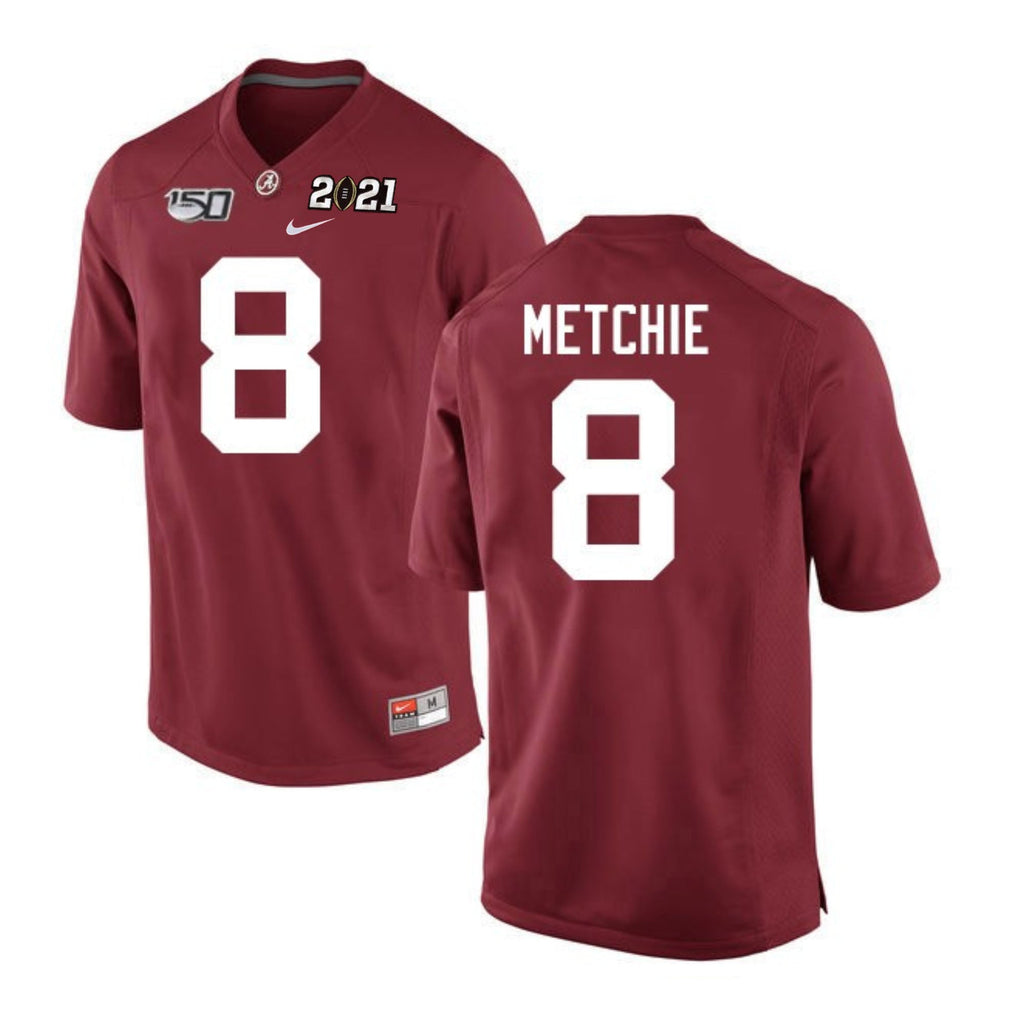 John Metchie III Alabama Crimson Tide 8 Jersey