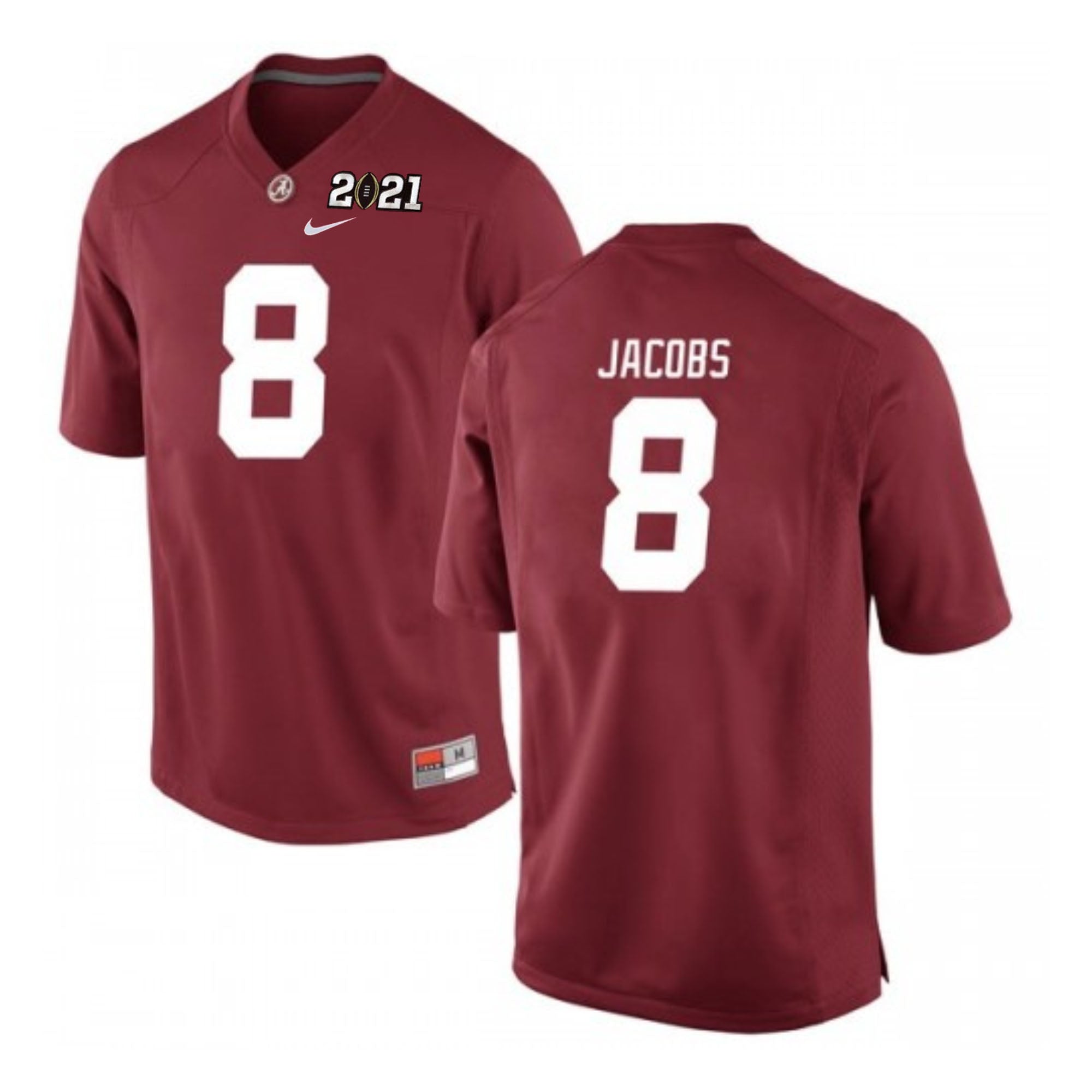 Josh Jacobs Alabama Crimson Tide 8 Jersey