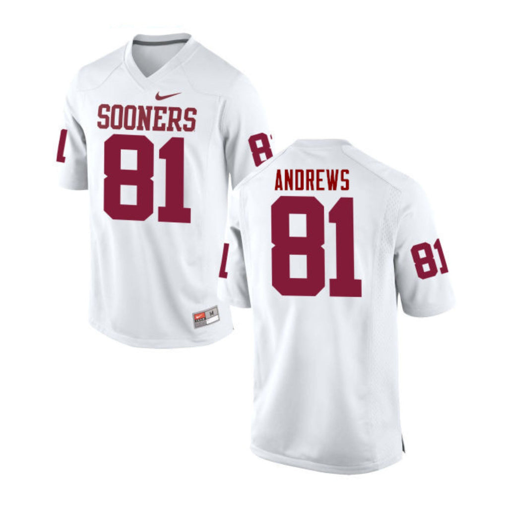 Mark Andrews Oklahoma Sooners 81 Jersey