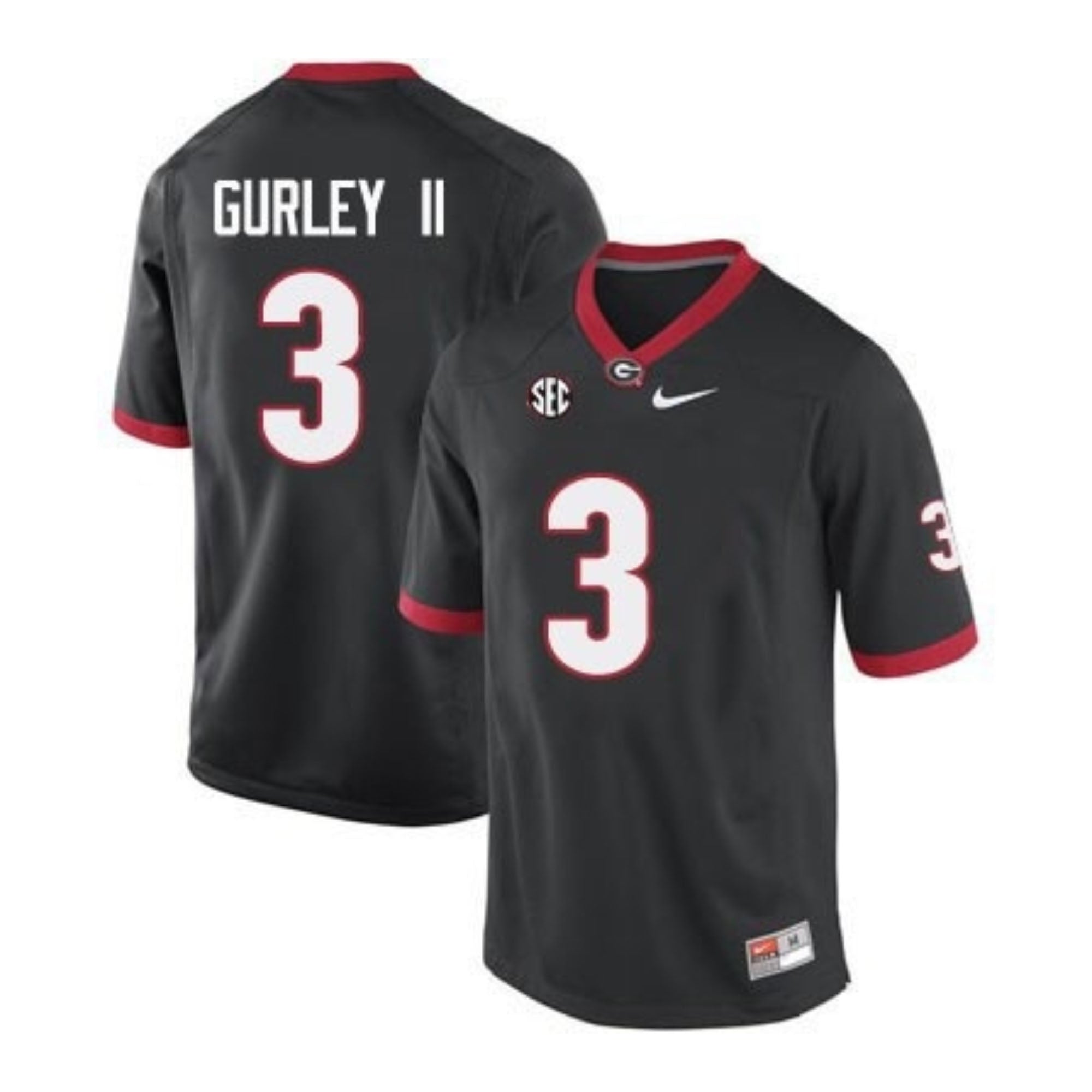 Todd Gurley II Georgia Bulldogs 3 Jersey