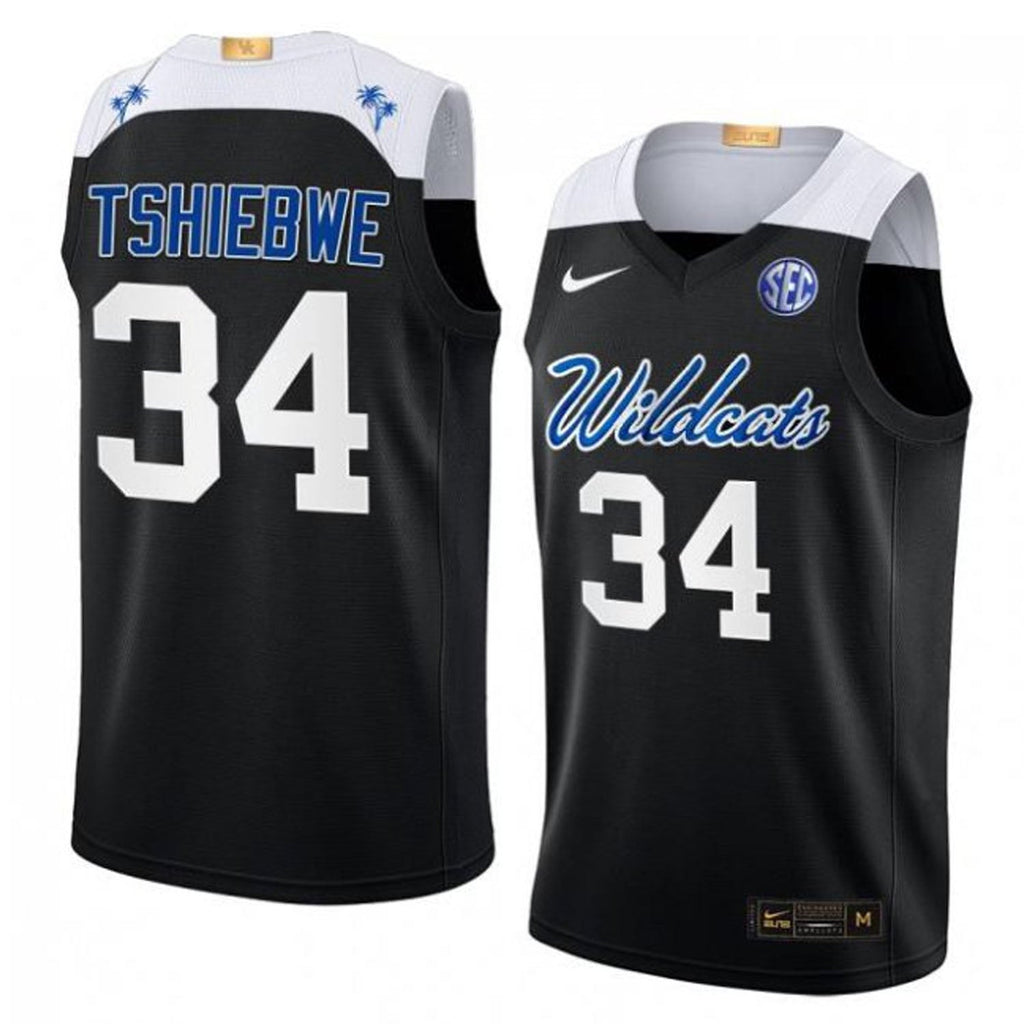 Oscar Tshiebwe Kentucky Wildcats 34 Jersey
