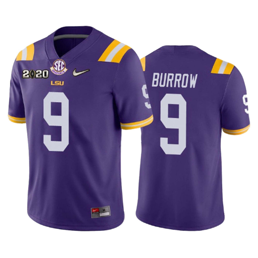 Joe Burrow LSU Tigers 9 Jersey