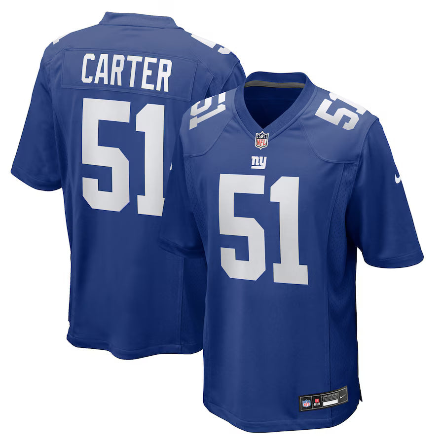 Abdul Carter New York Giants 2025  Draft First Round Pick Game Jersey