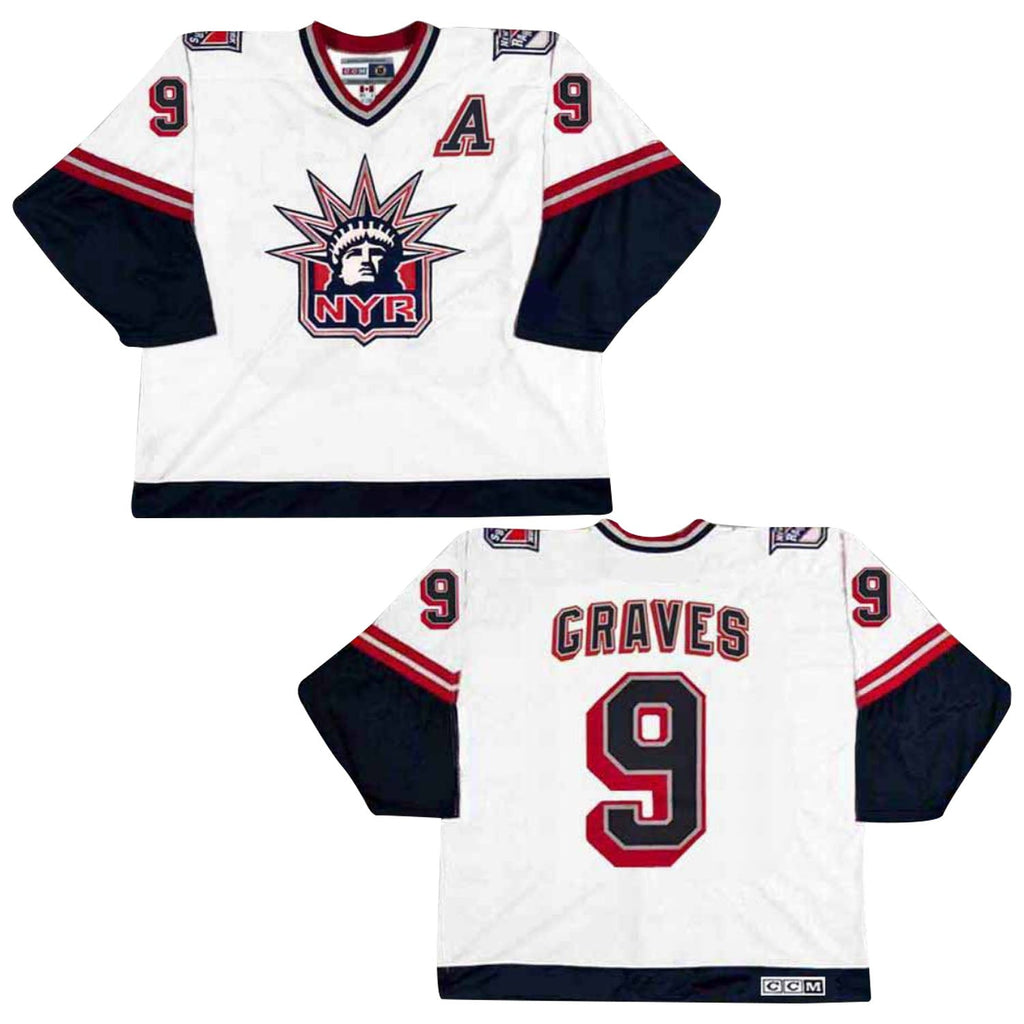 Adam Graves New York Rangers 9 Jersey