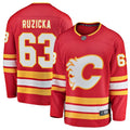 Adam Ruzicka Calgary Flames 63 Jersey
