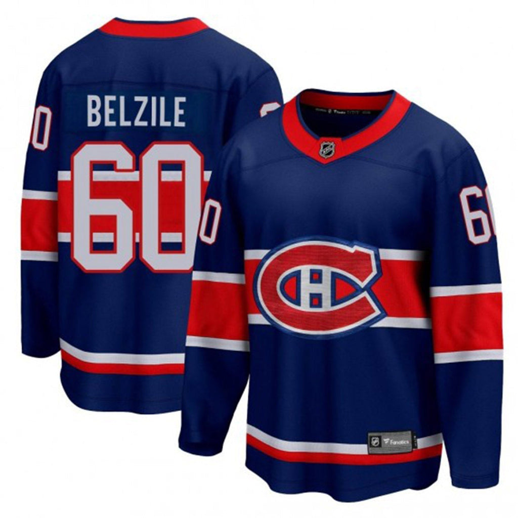 Alex Belzile Montreal Canadien 60 Jersey