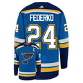 Bernie Federko St. Louis Blues 24 Jersey