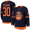 Calvin Pickard Edmonton Oilers 30 Jersey