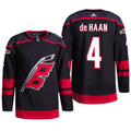 Calvin de Haan Carolina Hurricanes 4 Jersey