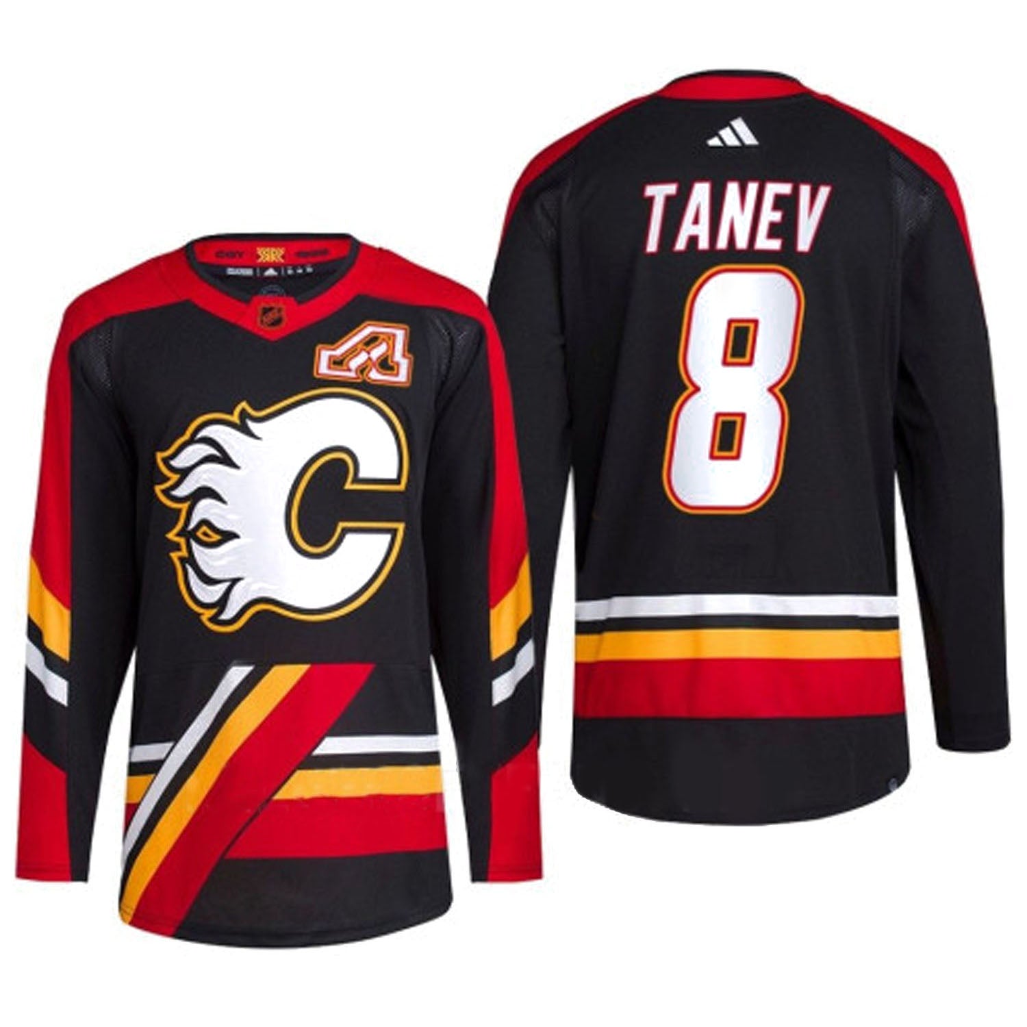 Christopher Tanev Calgary Flames 8 Jersey