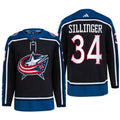 Cole Sillinger Columbus Blue Jackets 34 Jersey