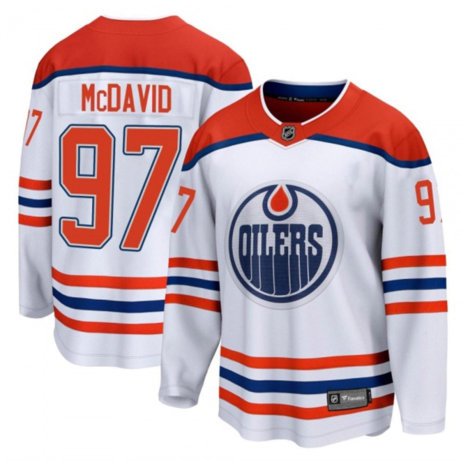 Connor McDavid #97 Edmonton Oilers NHL Hockey Jersey – Home & Away