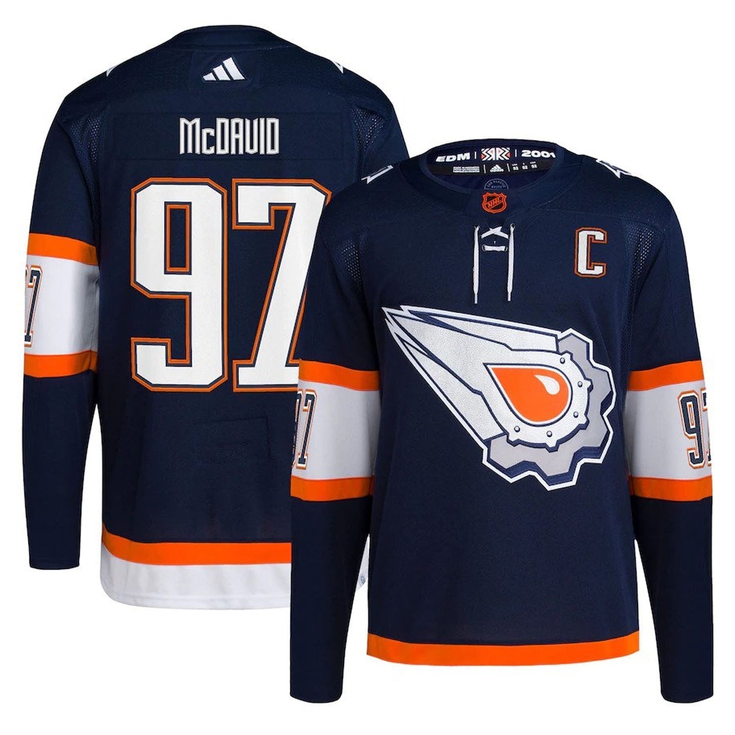 Connor McDavid #97 Edmonton Oilers NHL Hockey Jersey – Home & Away
