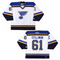 Cory Stillman St Louis Blues 61 Jersey