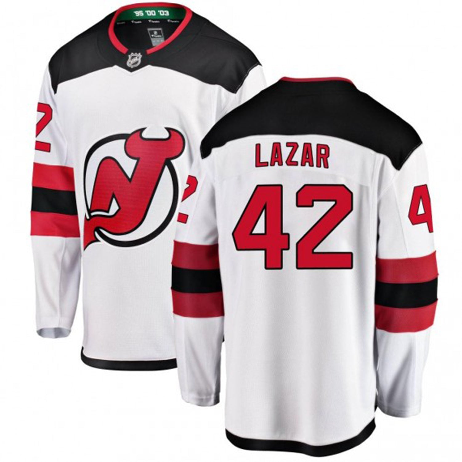Curtis Lazar New Jersey Devils 42 Jersey