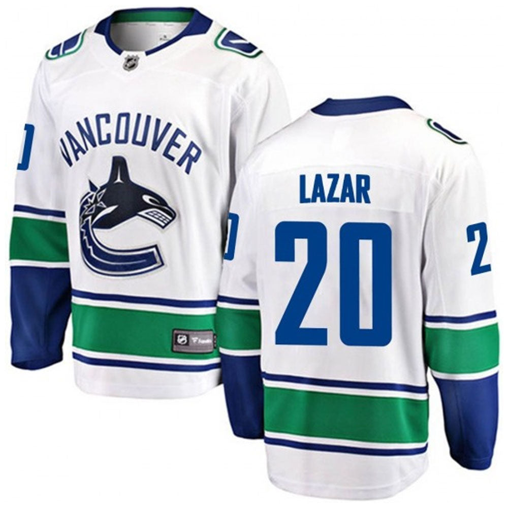 Curtis Lazar Vancouver Canucks 20 Jersey