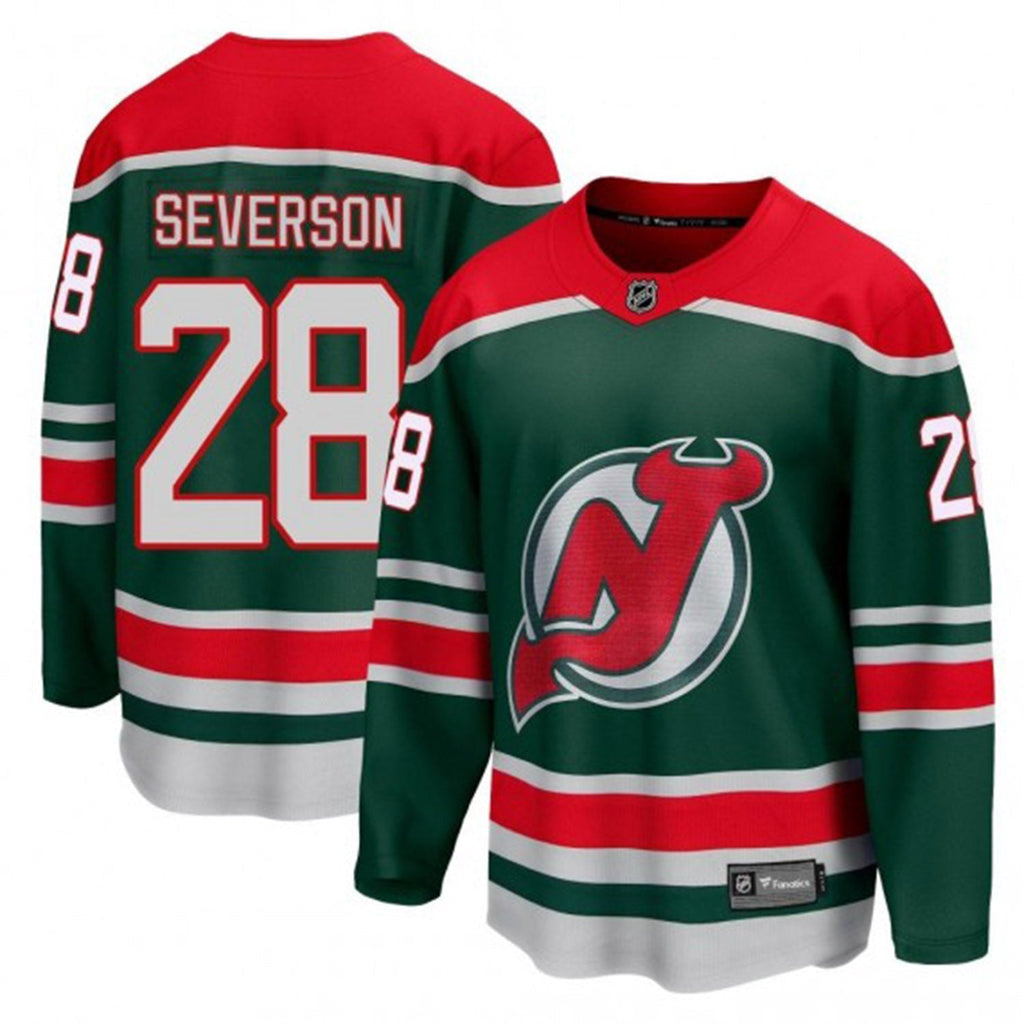 Damon Severson New Jersey Devils 28 Jersey