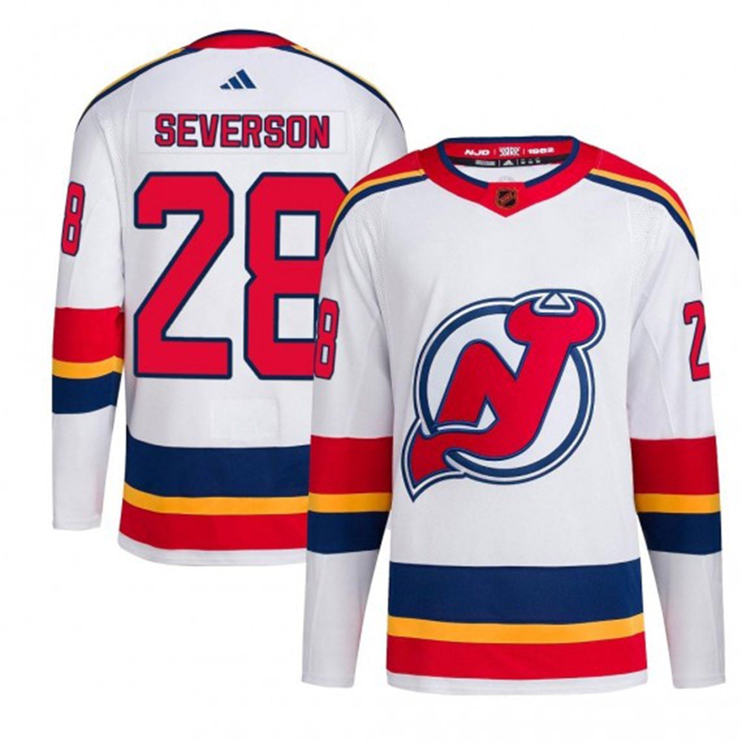 Damon Severson New Jersey Devils 28 Jersey