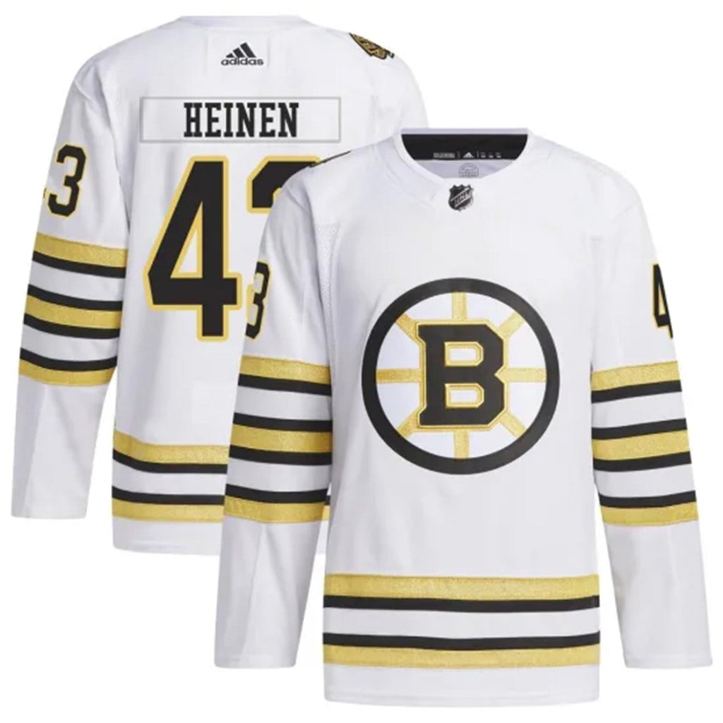 Danton Heinen Boston Bruins 43 Jersey