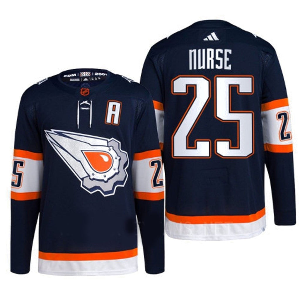 Darnell Nurse Edmonton Oilers 25 Jersey