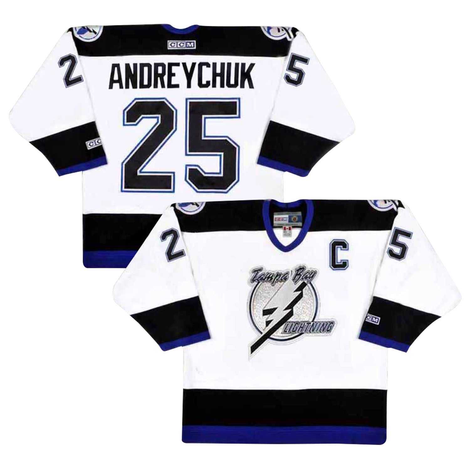Dave Andreychuk Tampa Bay Lightning 25 Jersey