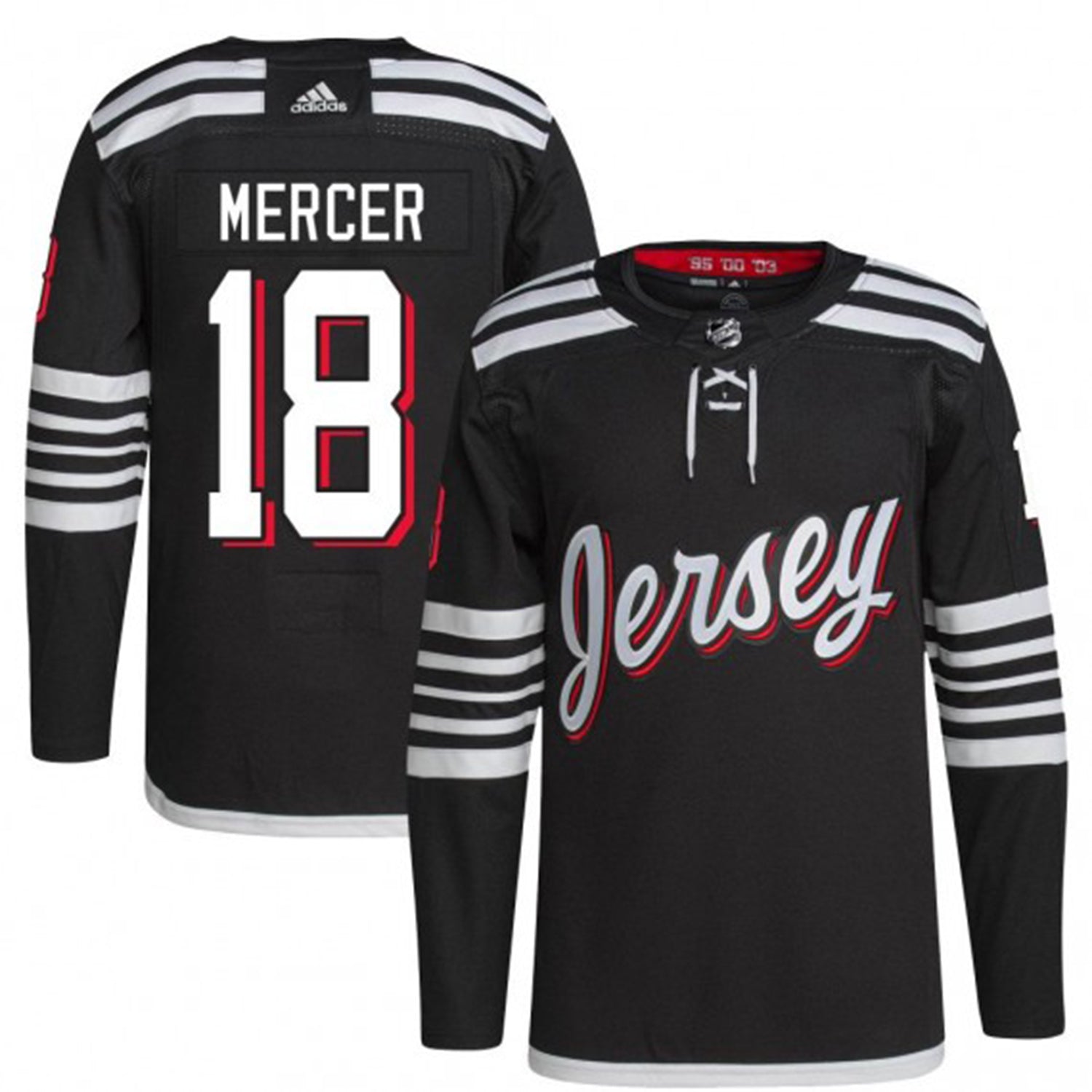 Dawson Mercer New Jersey Devils 91 Jersey