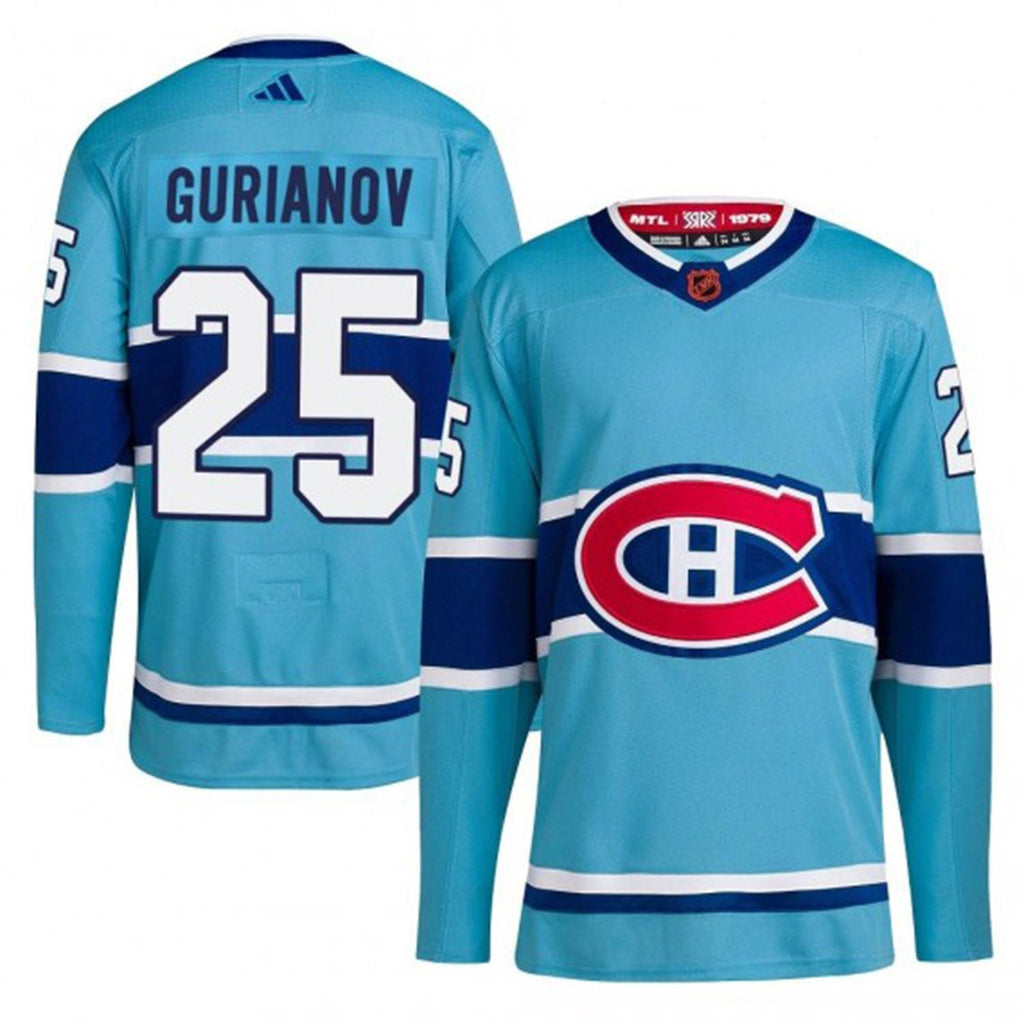 Denis Gurianov Montreal Canadiens 25 Jersey