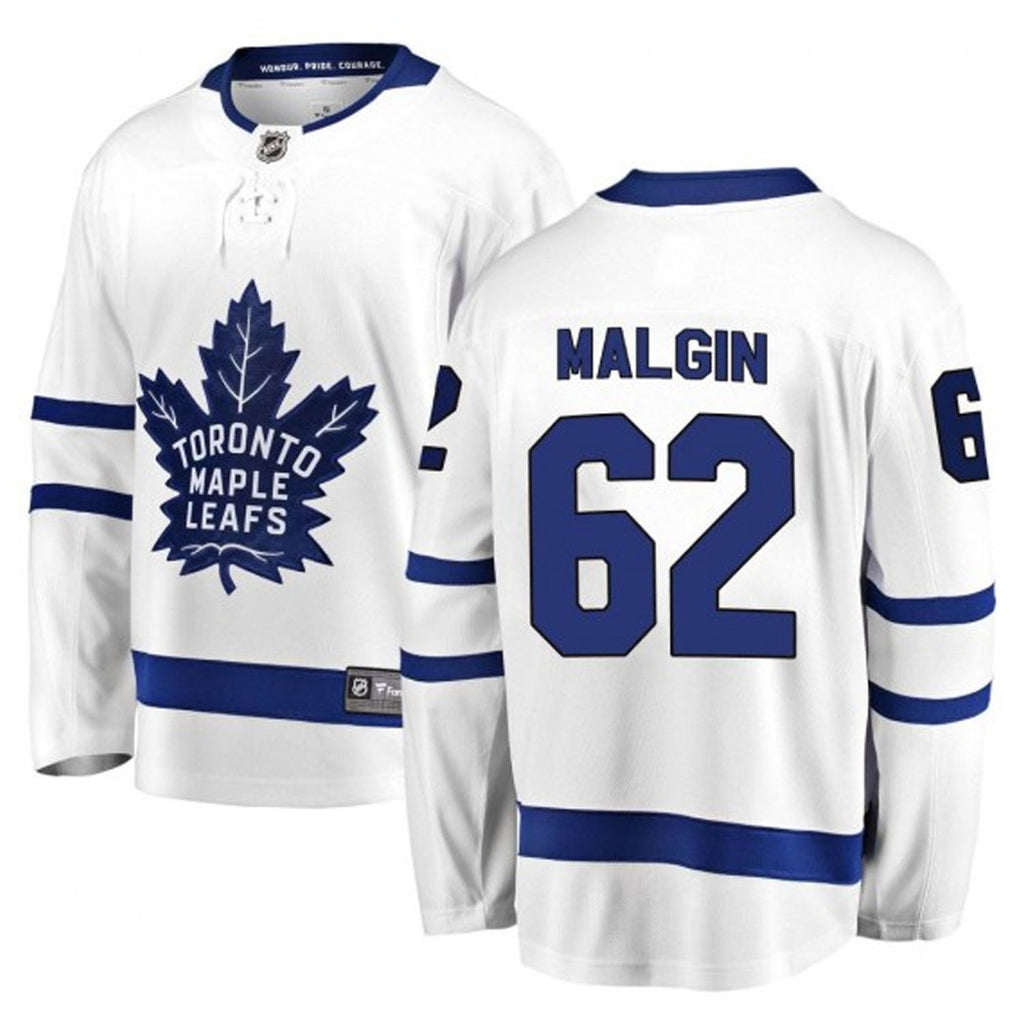 Denis Malgin Toronto Maple Leafs 62 Jersey