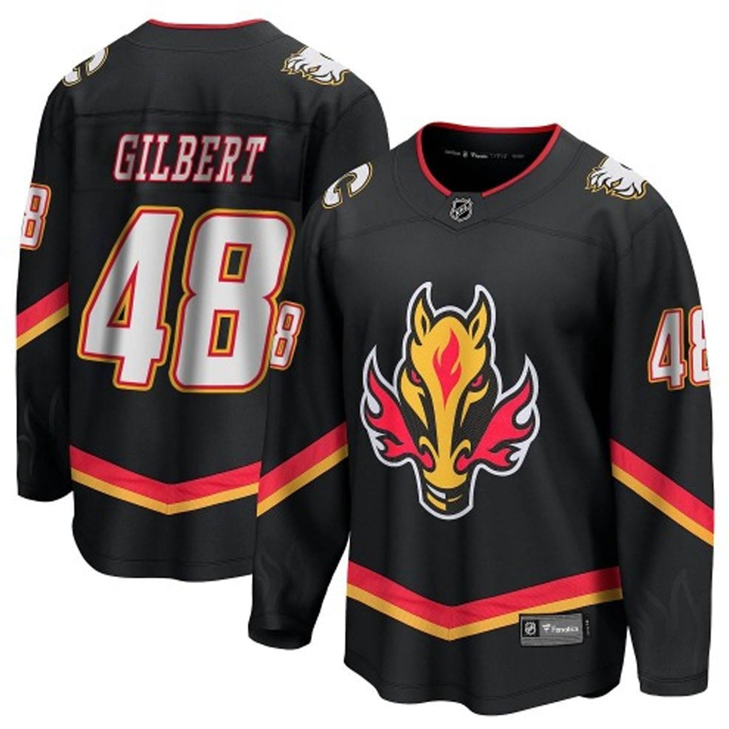 Dennis Gilbert Calgary Flames 48 Jersey