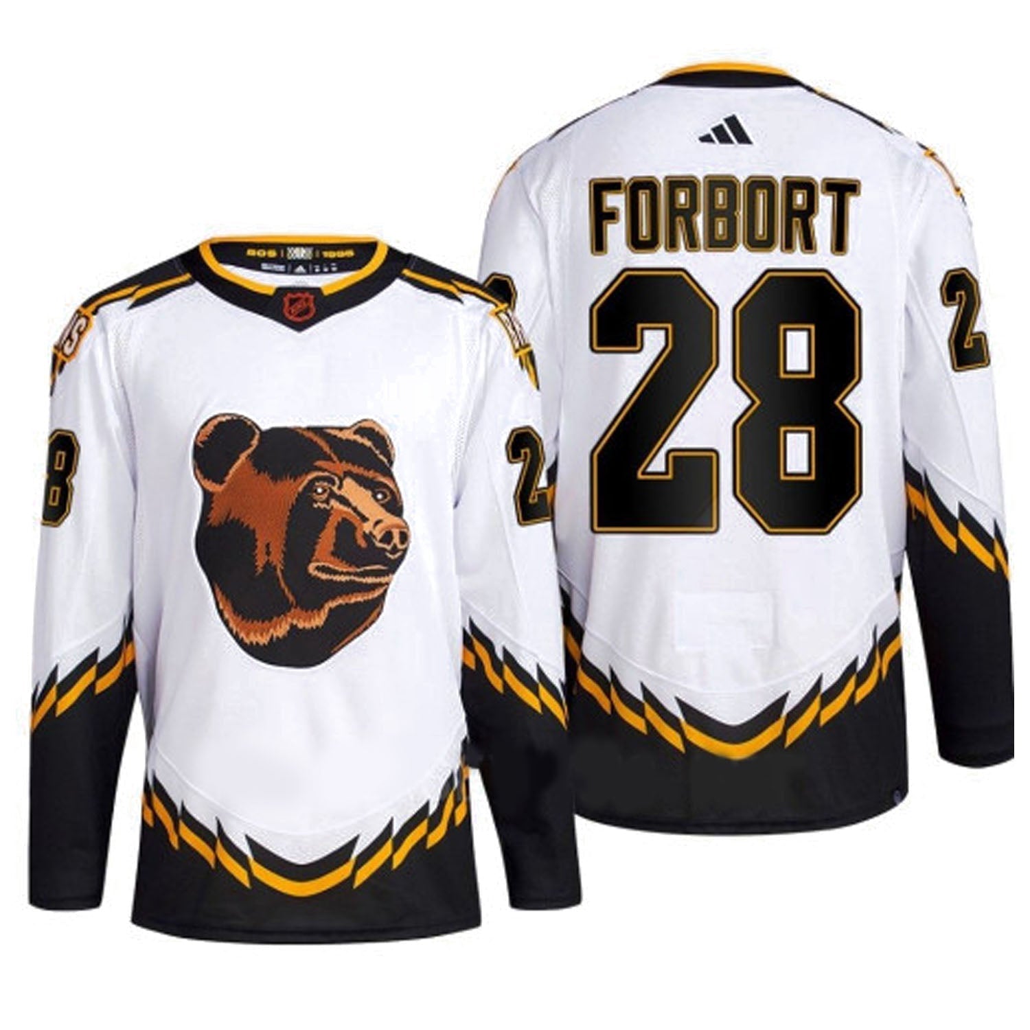 Derek Forbort Boston Bruins 28 Jersey