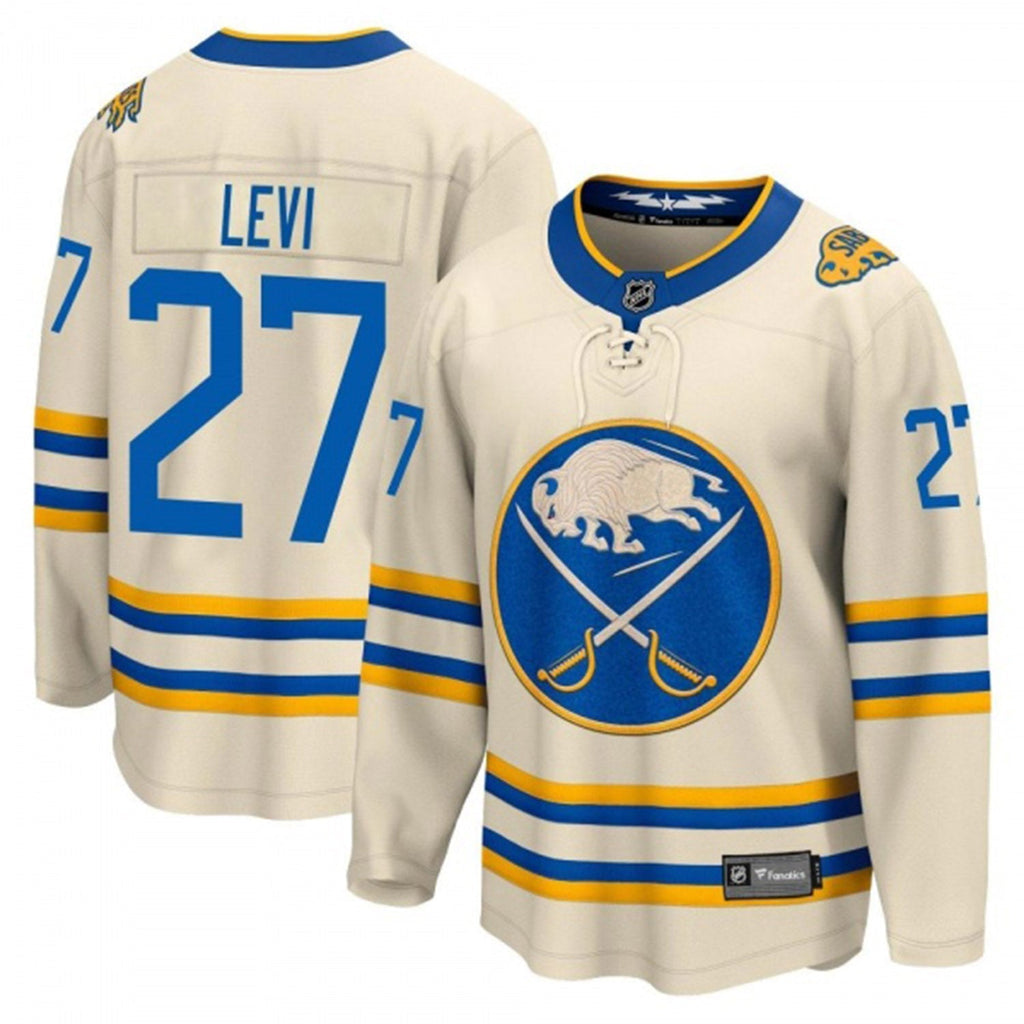 Devon Levi Buffalo Sabres 27 Jersey