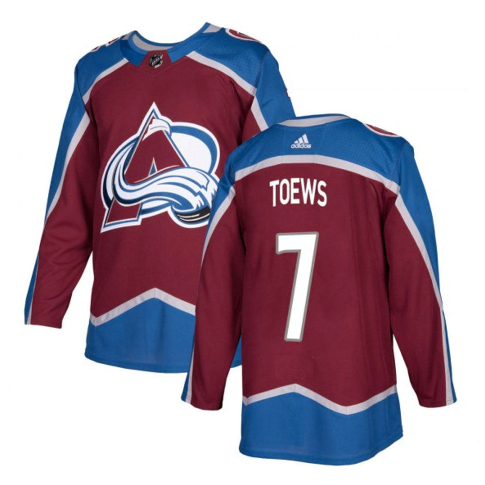 Devon Toews Colorado Avalanche 7 Jersey