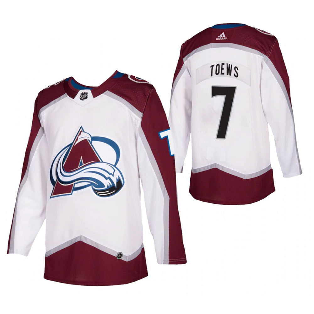 Devon Toews Colorado Avalanche 7 Jersey