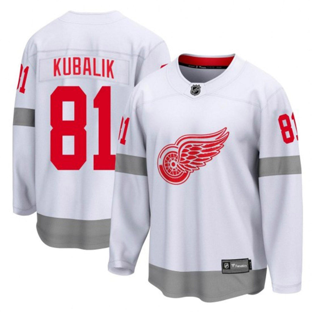Dominik Kubalik Detroit Red Wings 8 Jersey