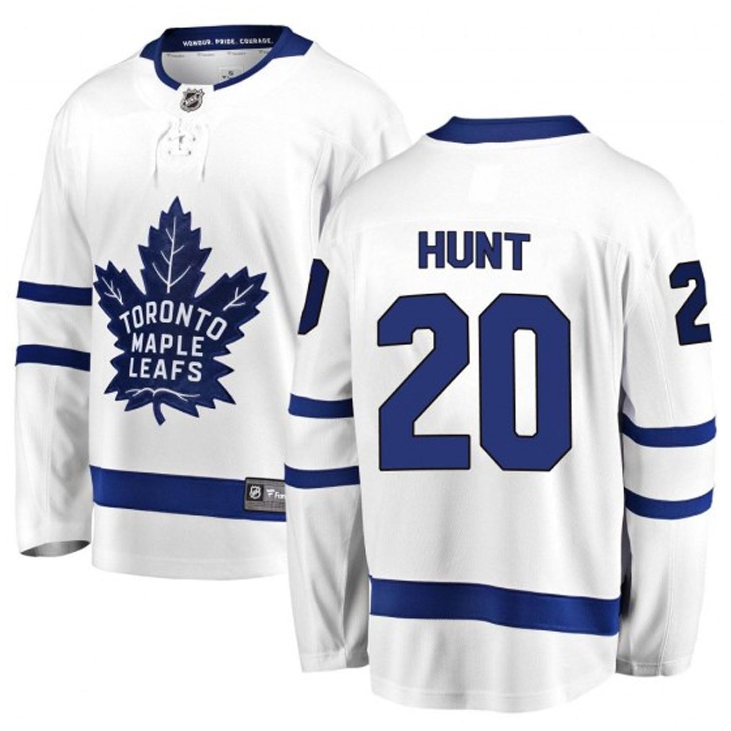 Dryden Hunt Toronto Maple Leafs 20 Jersey