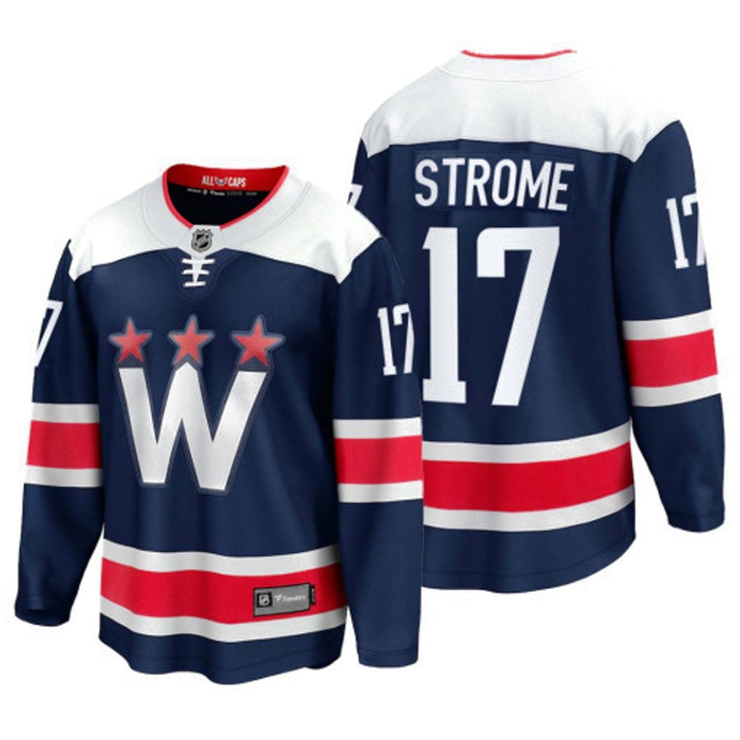 Dylan Strome Washington Capitals 17 Jersey