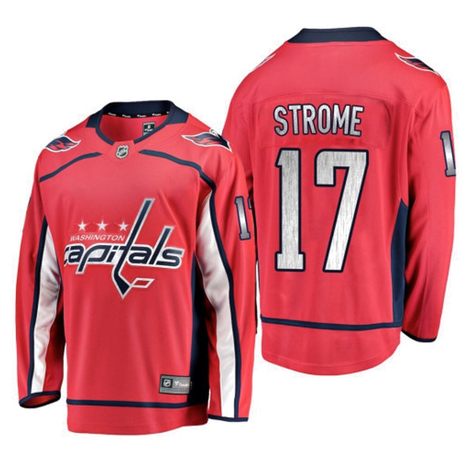 Dylan Strome Washington Capitals 17 Jersey