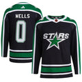 Dylan Wells Dallas Stars 0 Jersey