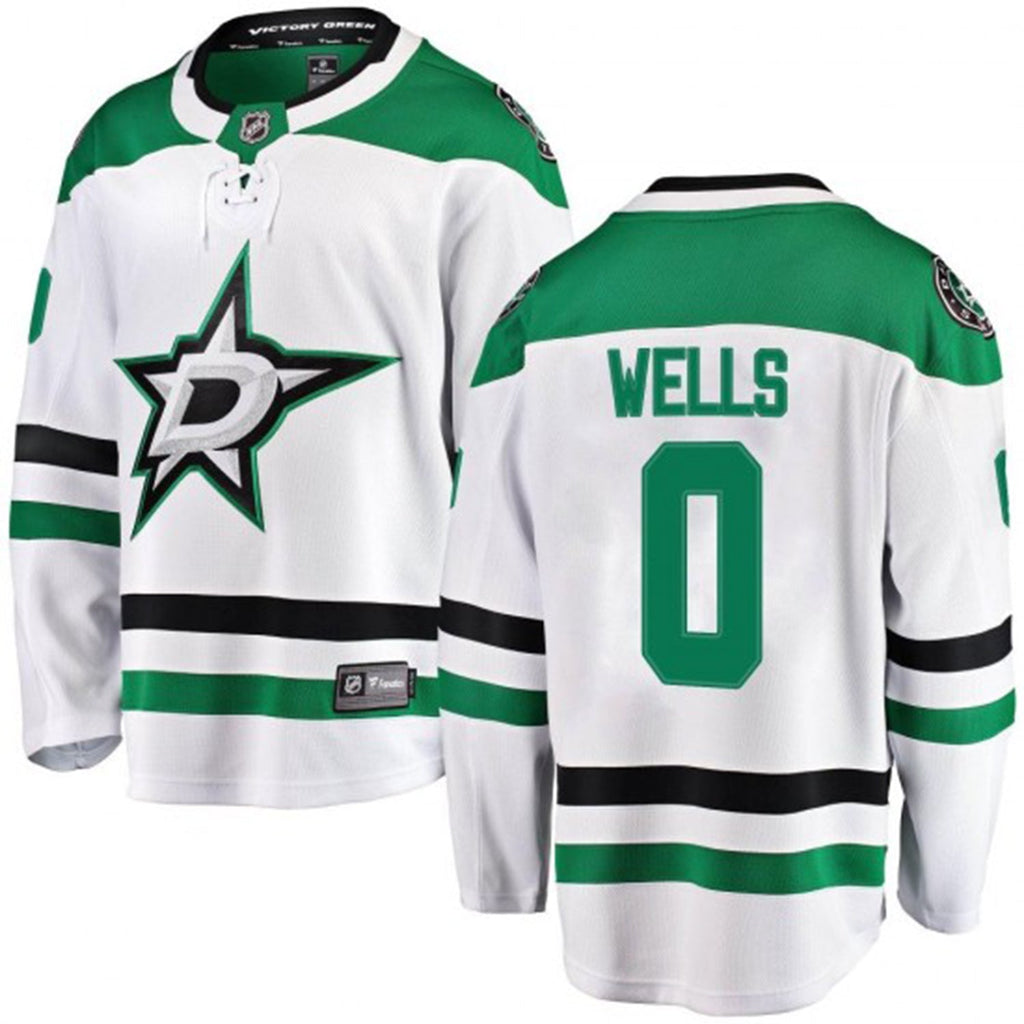 Dylan Wells Dallas Stars 0 Jersey