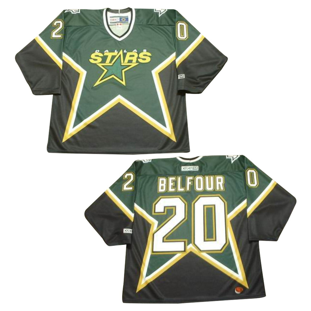 Ed Belfour Dallas Stars 20 Jersey