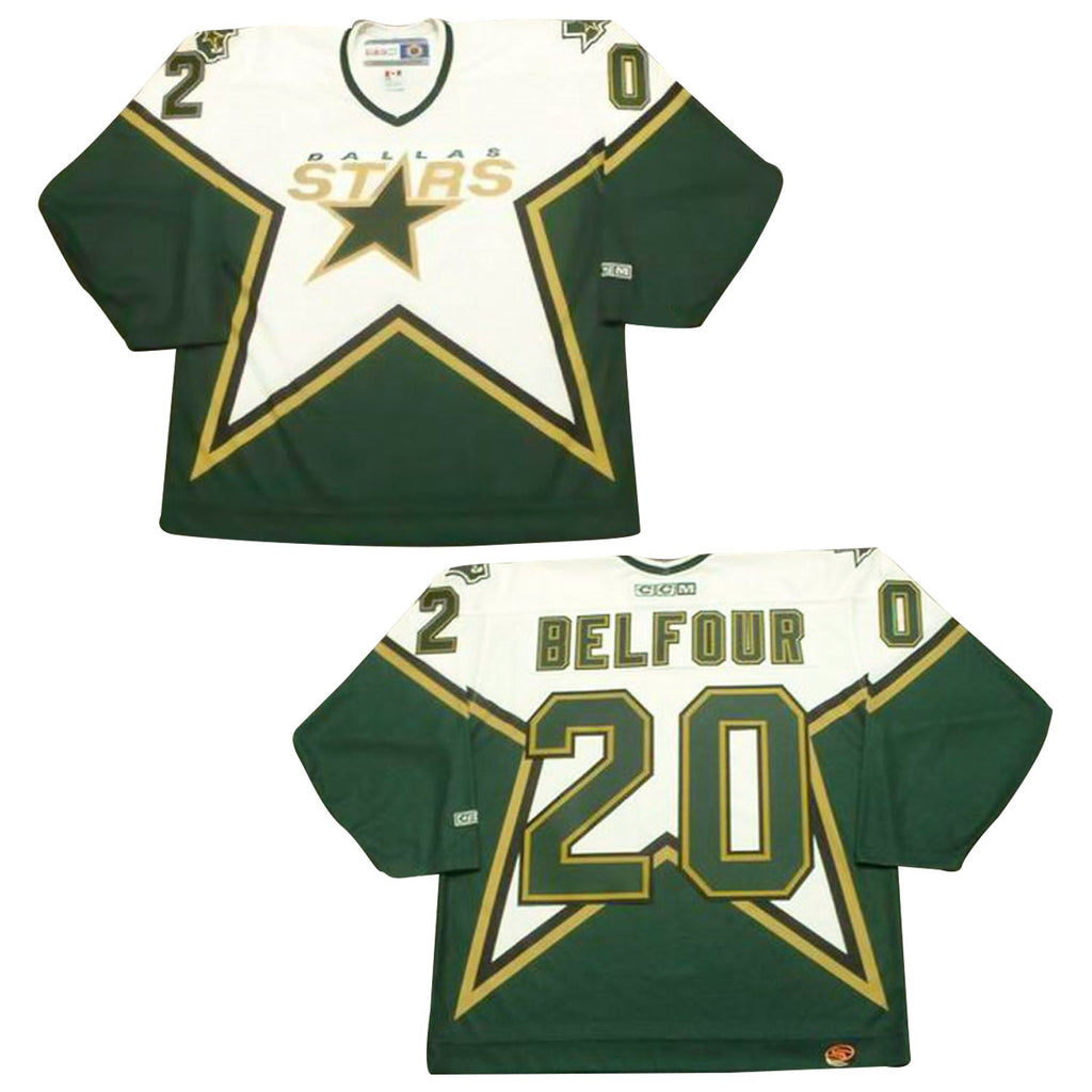 Ed Belfour Dallas Stars 20 Jersey