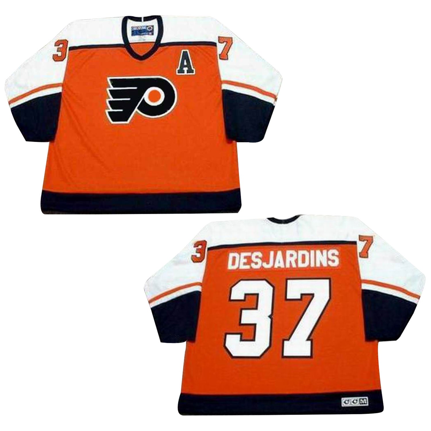 Eric Desjardin Philadelphia Flyers 37 Jersey