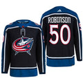 Eric Robinson Columbus Blue Jackets 50 Jersey