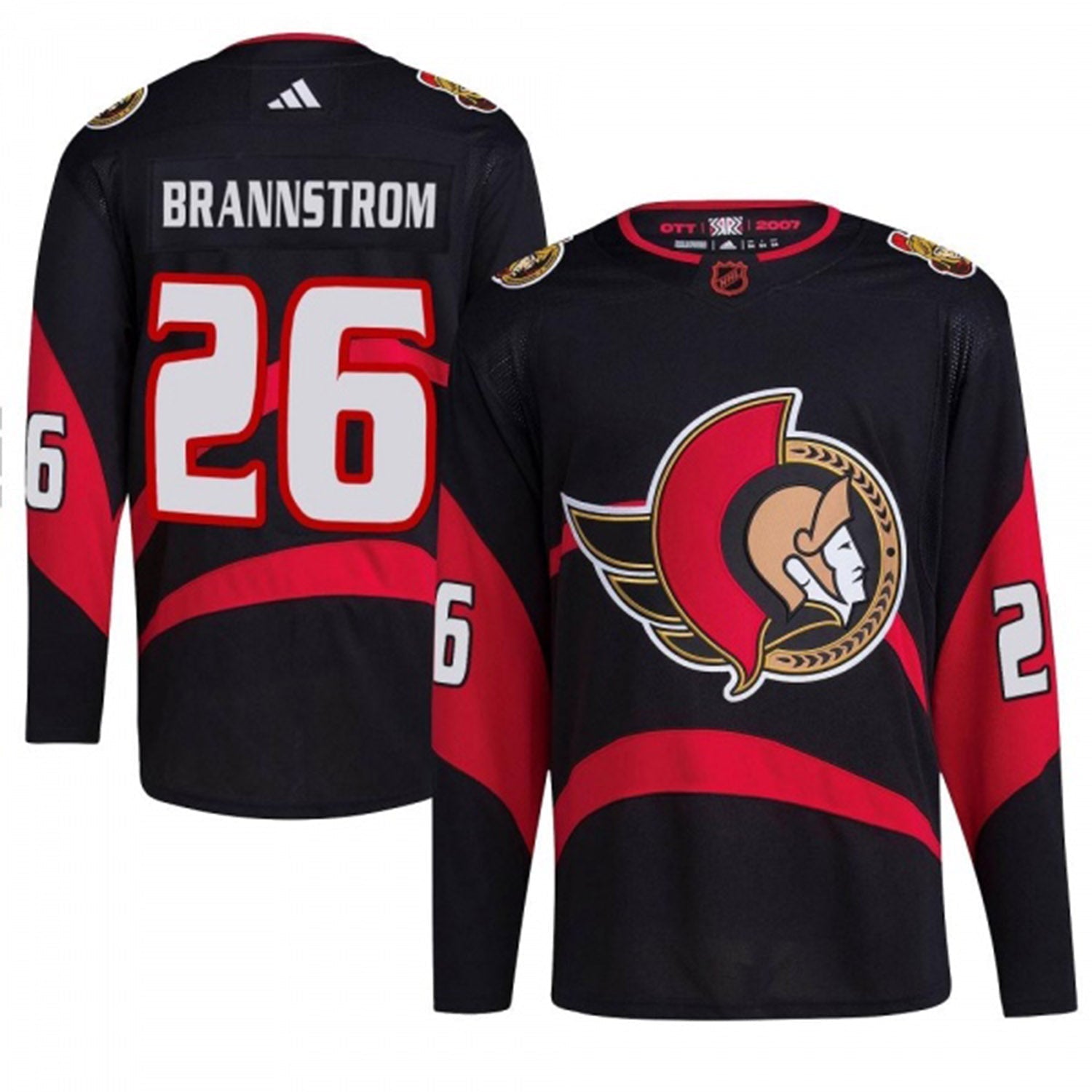 Erik Brannstrom Chicago Blackhawks 26 Jersey