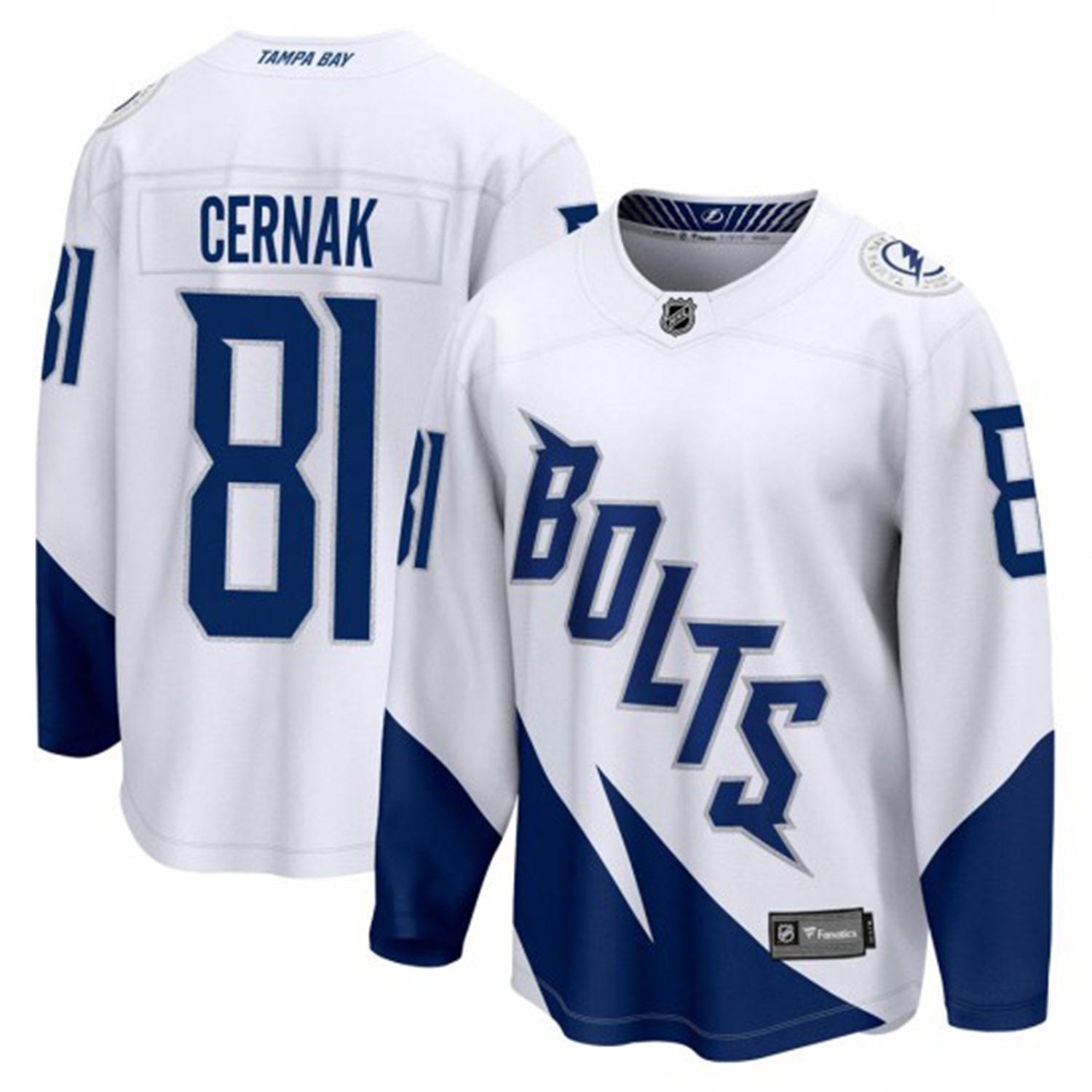 Erik Cernak Tampa Bay Lightning 81 Jersey