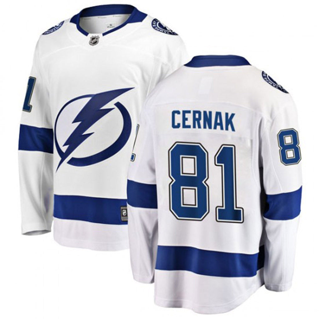 Erik Cernak Tampa Bay Lightning 81 Jersey