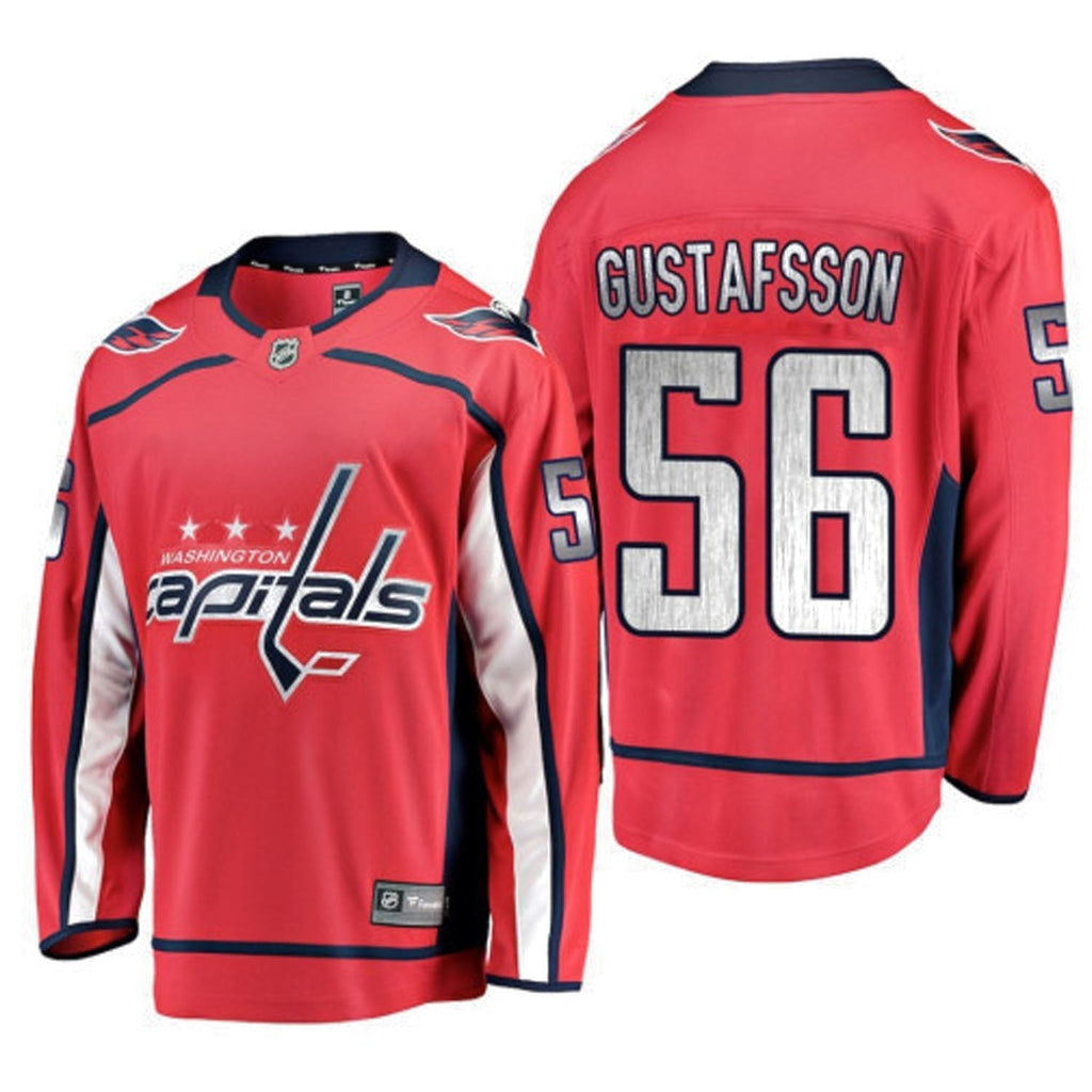 Erik Gustafsson Washington Capitals 56 Jersey
