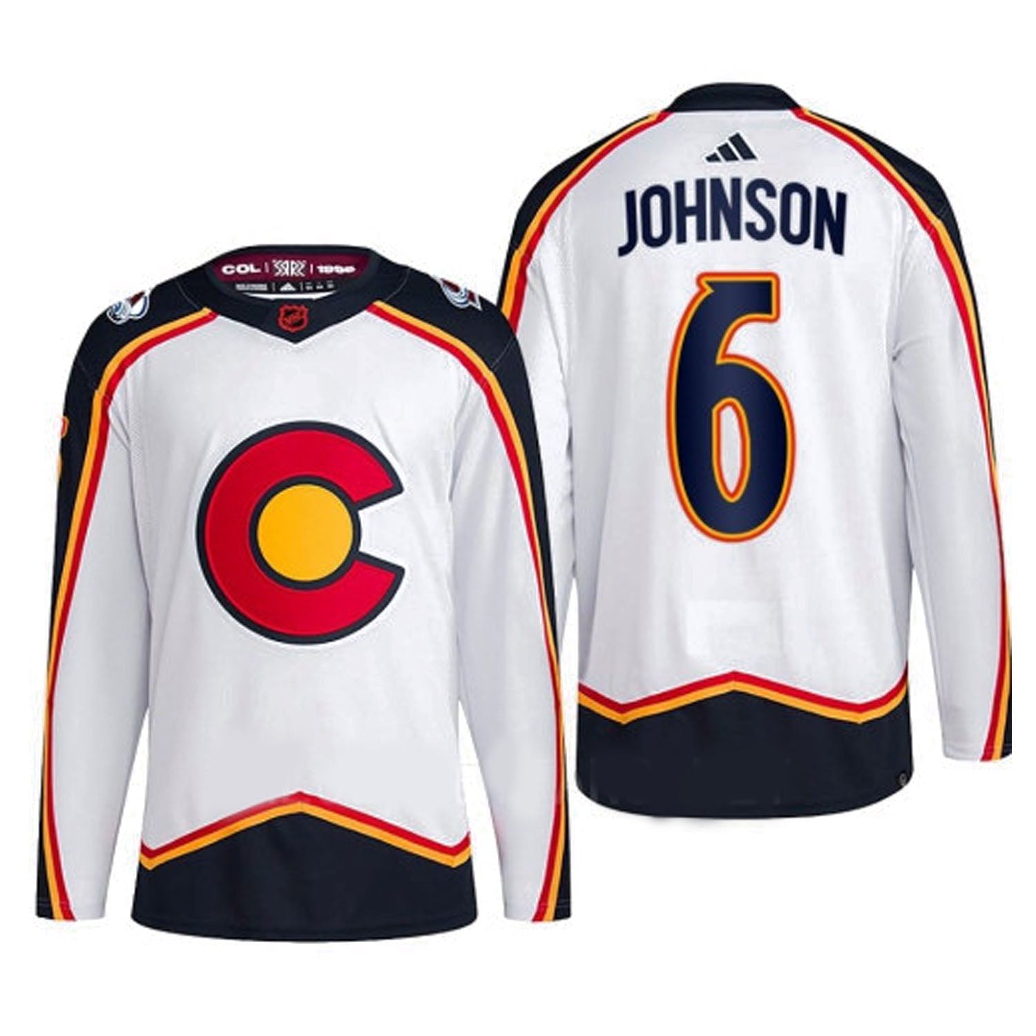 Erik Johnson Colorado Avalanche 6 Jersey