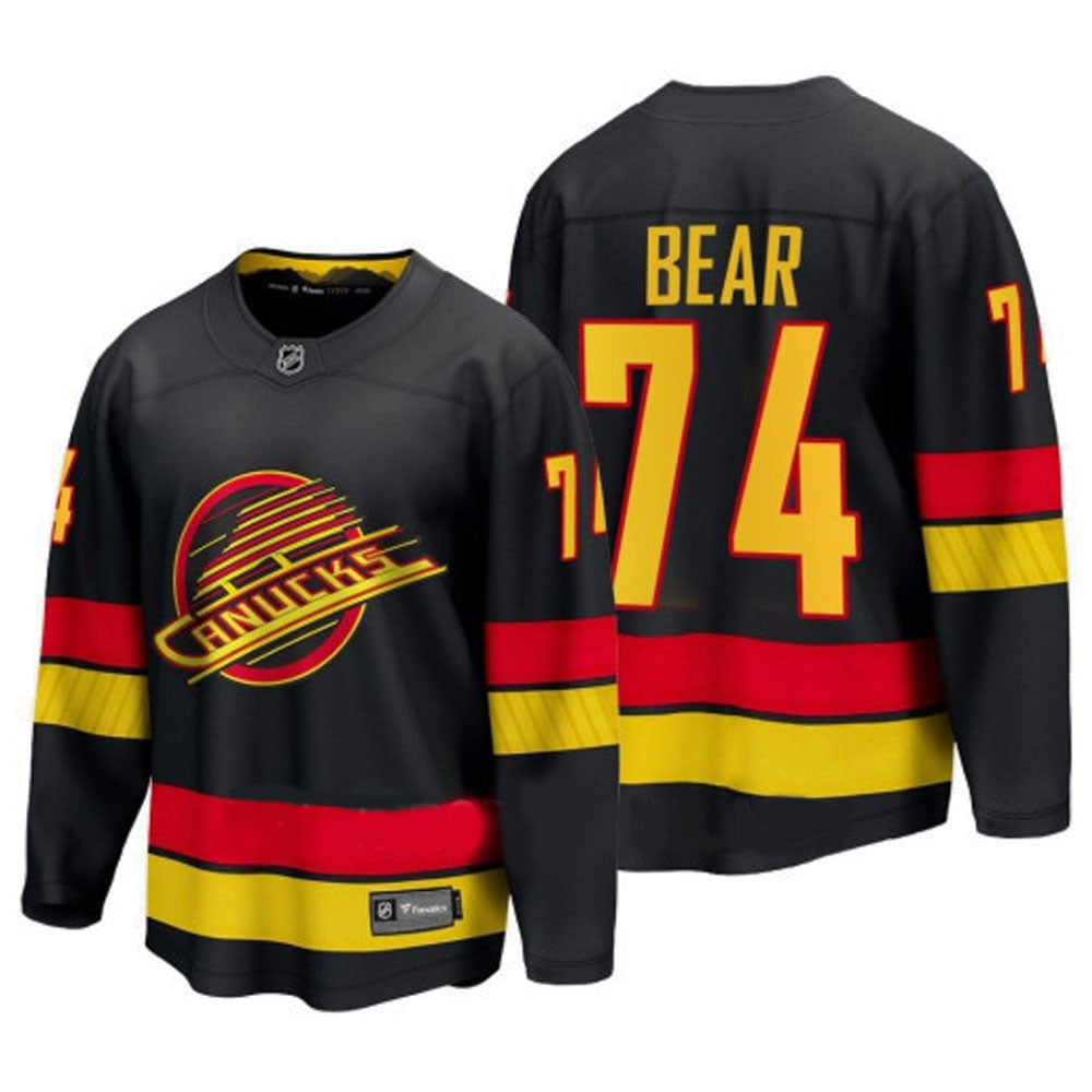 Ethan Bear Vancouver Canucks 74 Jersey