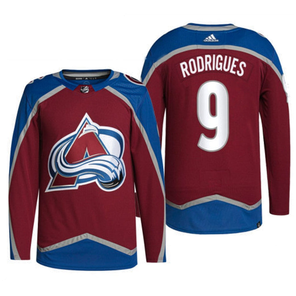 Evan Rodrigues Colorado Avalanche 9 Jersey